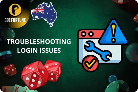 Joe Fortune Casino Login Troubleshooting